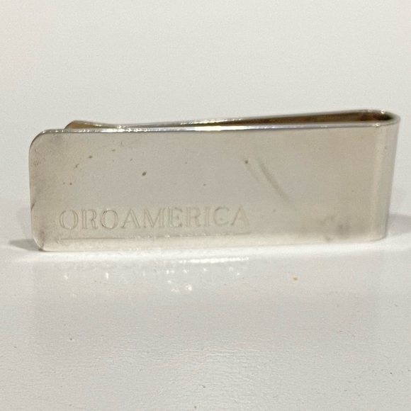 Vintage Sterling Silver OroAmerica Money Clip